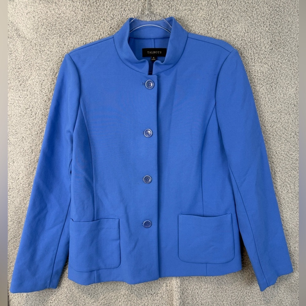 Talbots Women's Vibrant Blue Blazer